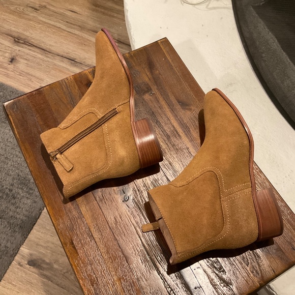Cole Haan Light Brown Ankle Booties - Picture 6 of 9